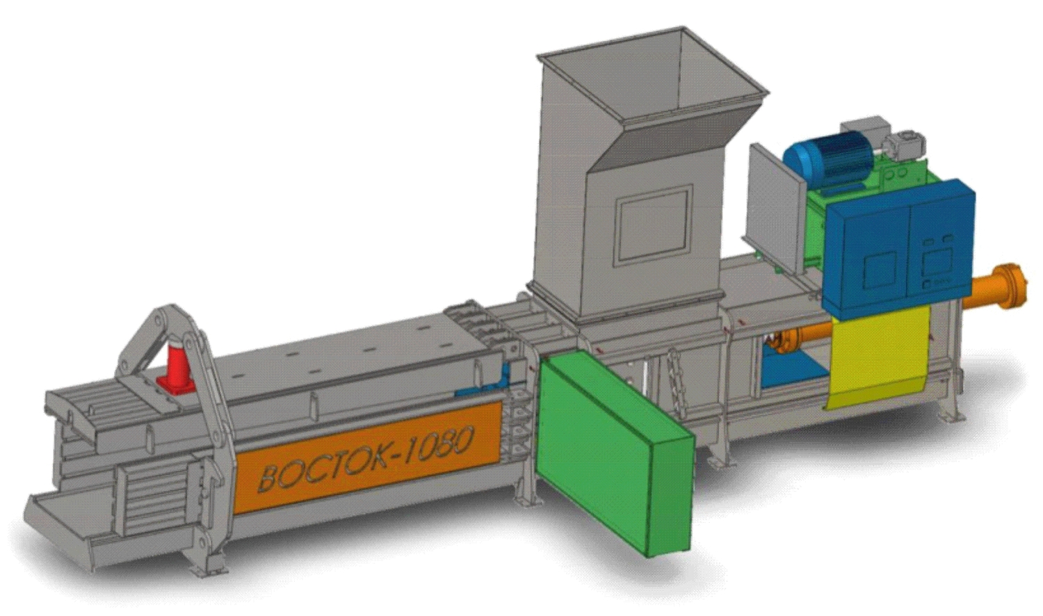 <span style="font-weight: bold;">Прессы для ТБО и вторсырья</span>